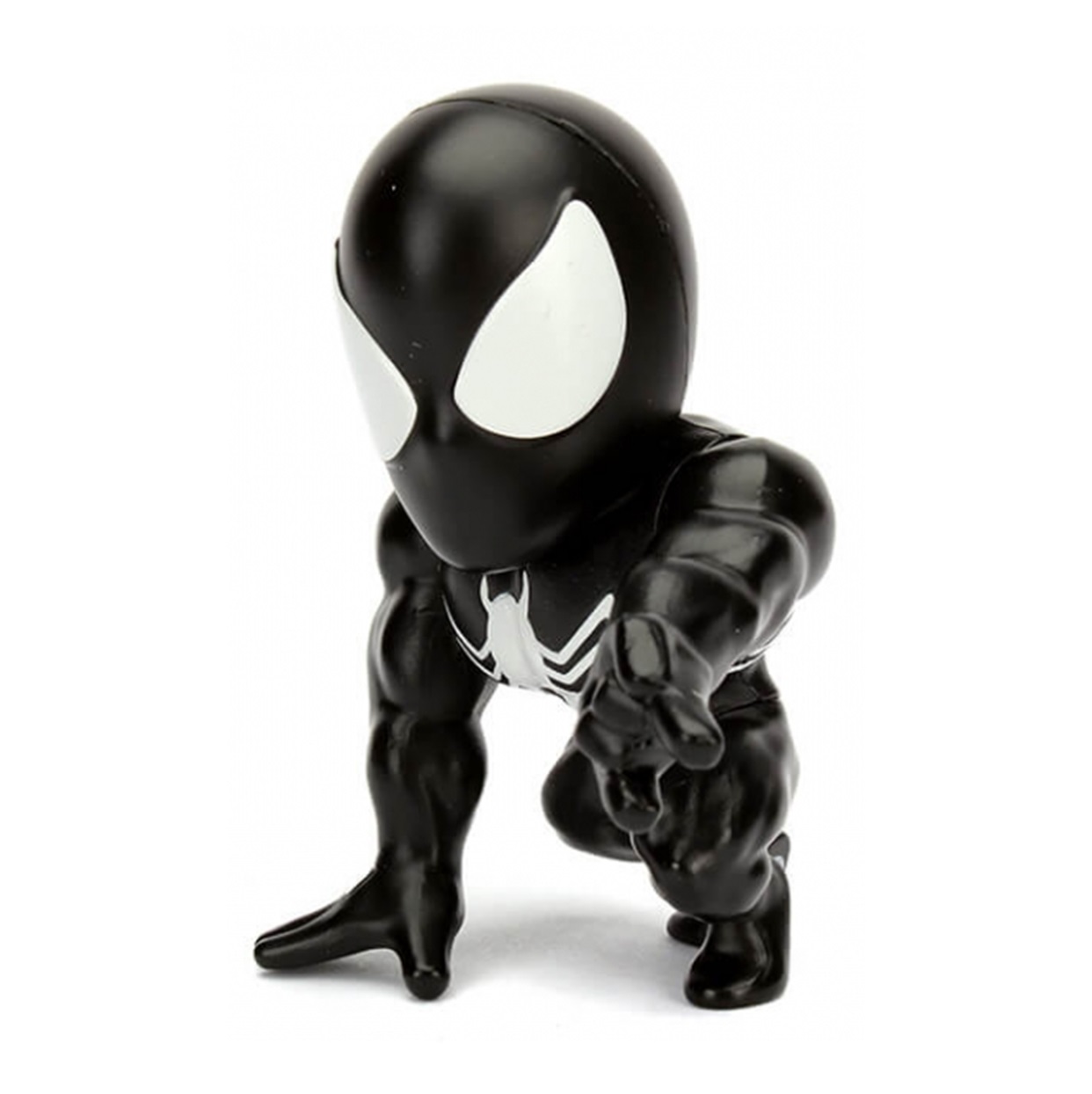 Black Suit Spider Man M253 Figura Marvel Metal Die Cast 