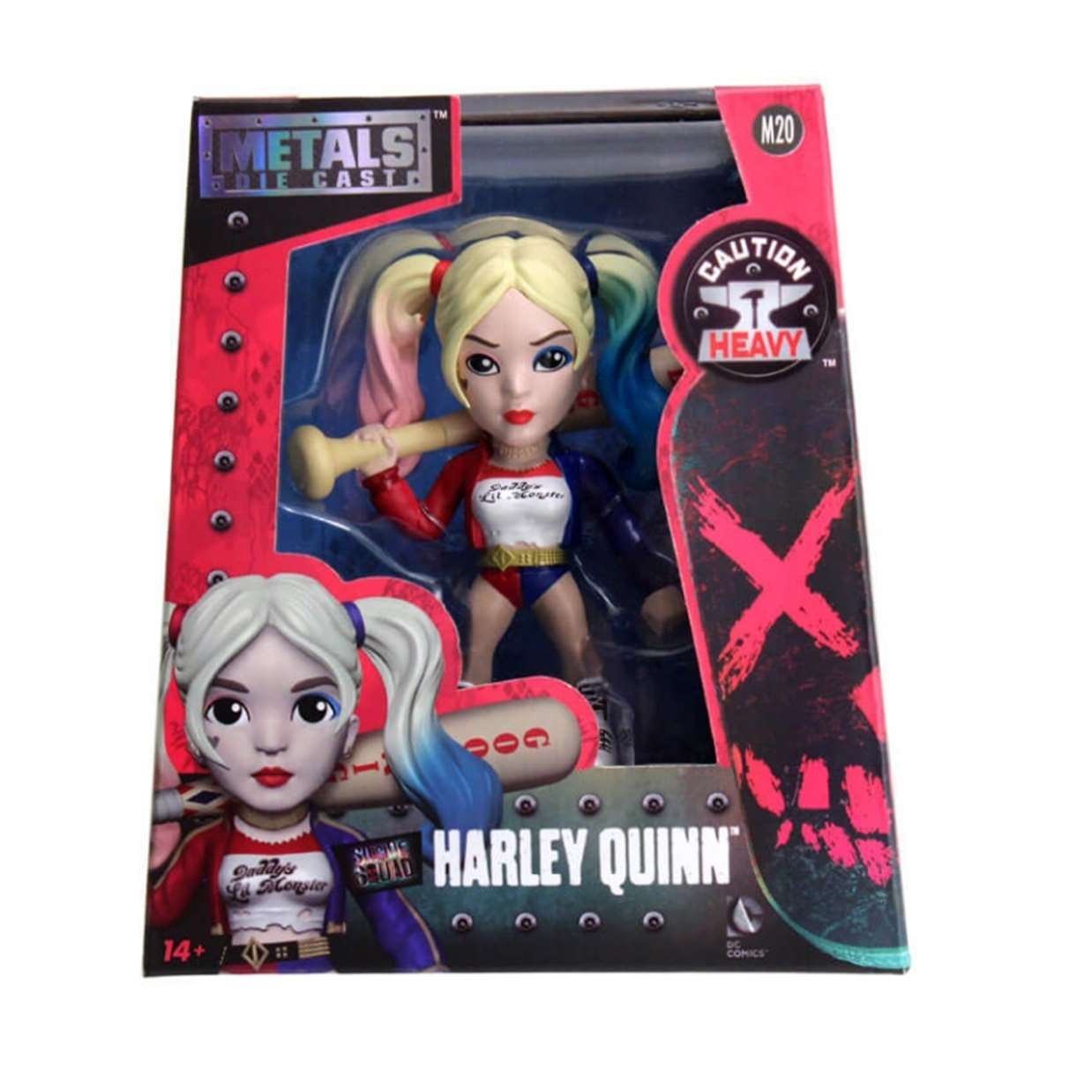 Harley Quinn M20 Figura Suicide Squad Metal Die Cast
