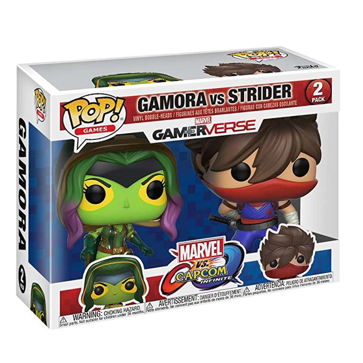 Gamora Vs Strider Pack 2 Figura Gamerverse Funko Pop! 
