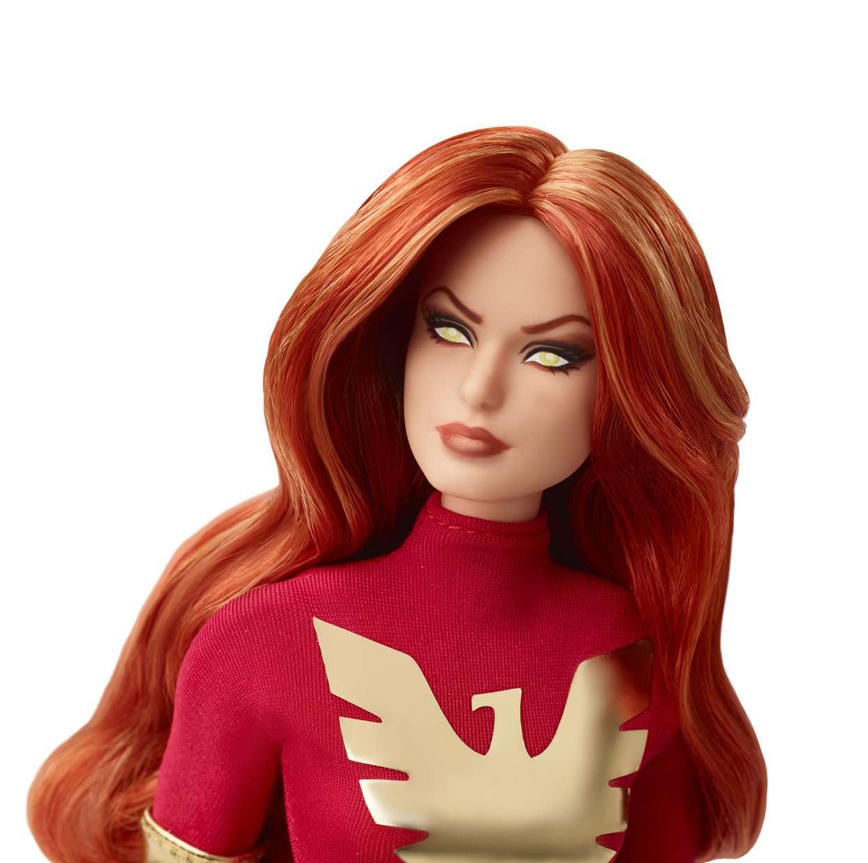 Dark Phoenix Doll Figura Barbie Signature Marvel 80th Years