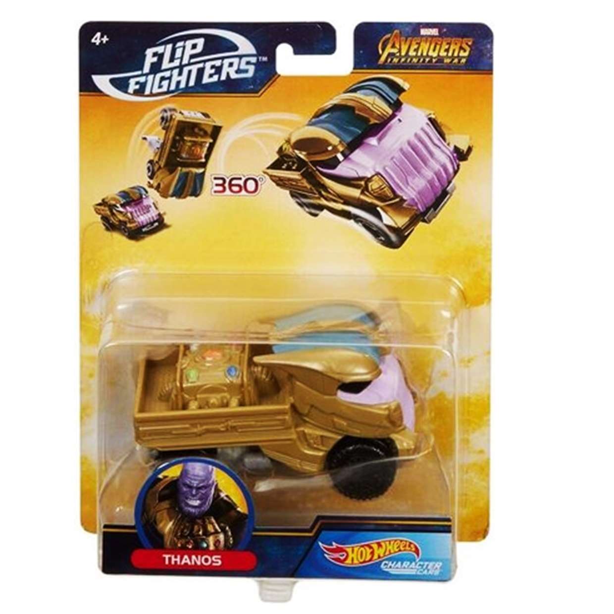 Thanos 360 Hot Wheels Infinity War Flip Fighters 