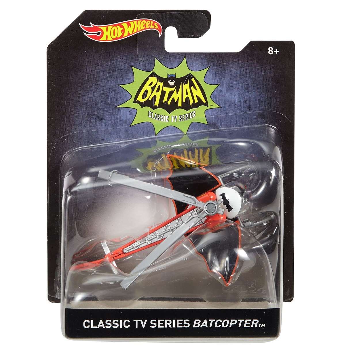 Batcopter Batman Classic Tv Series Dkl24 Dc Comics Hot Wheels