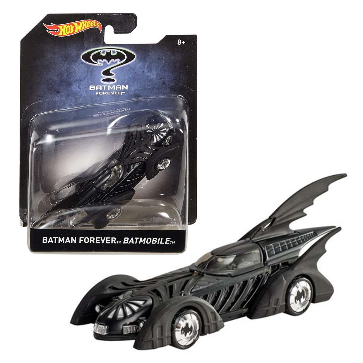 Batmobile Batman Forever 1995 Dkl29 Dc Comics Hot Wheels