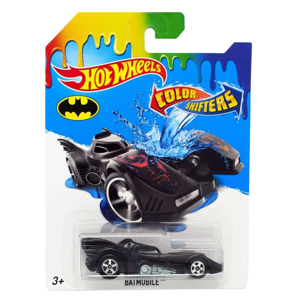 Batmobile Batman Dc Comics Color Shifters Hot Wheels F963