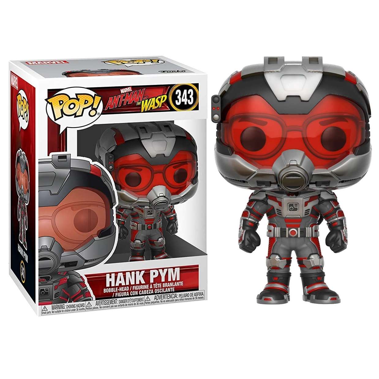 Hank Pym #343 Marvel Ant Man And The Wasp Funko Pop!