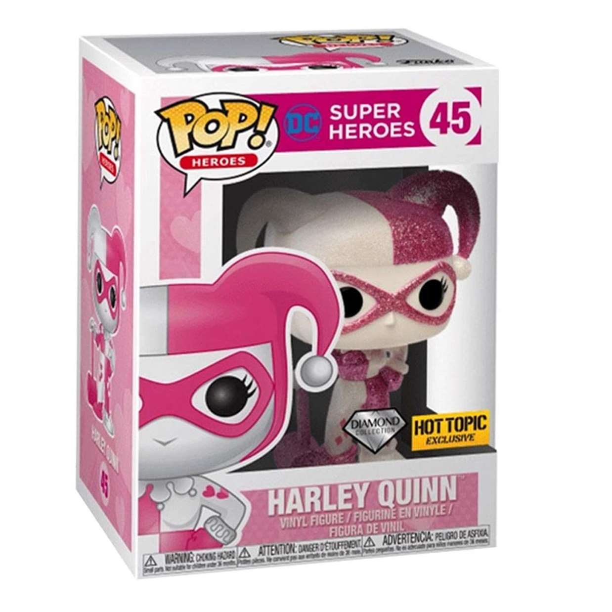 Harley Quinn #45 Super Heroes Funko Pop! Hot Topic