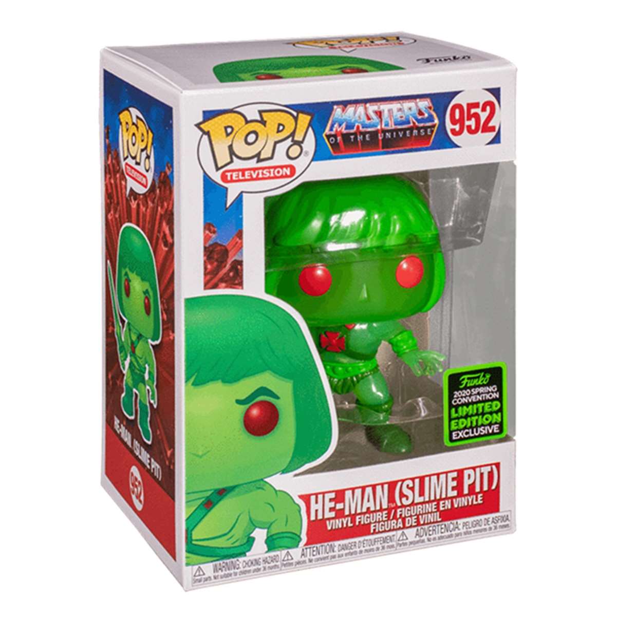 He Man ( Slime Pit ) #952 Master Of The Universe Funko Pop!