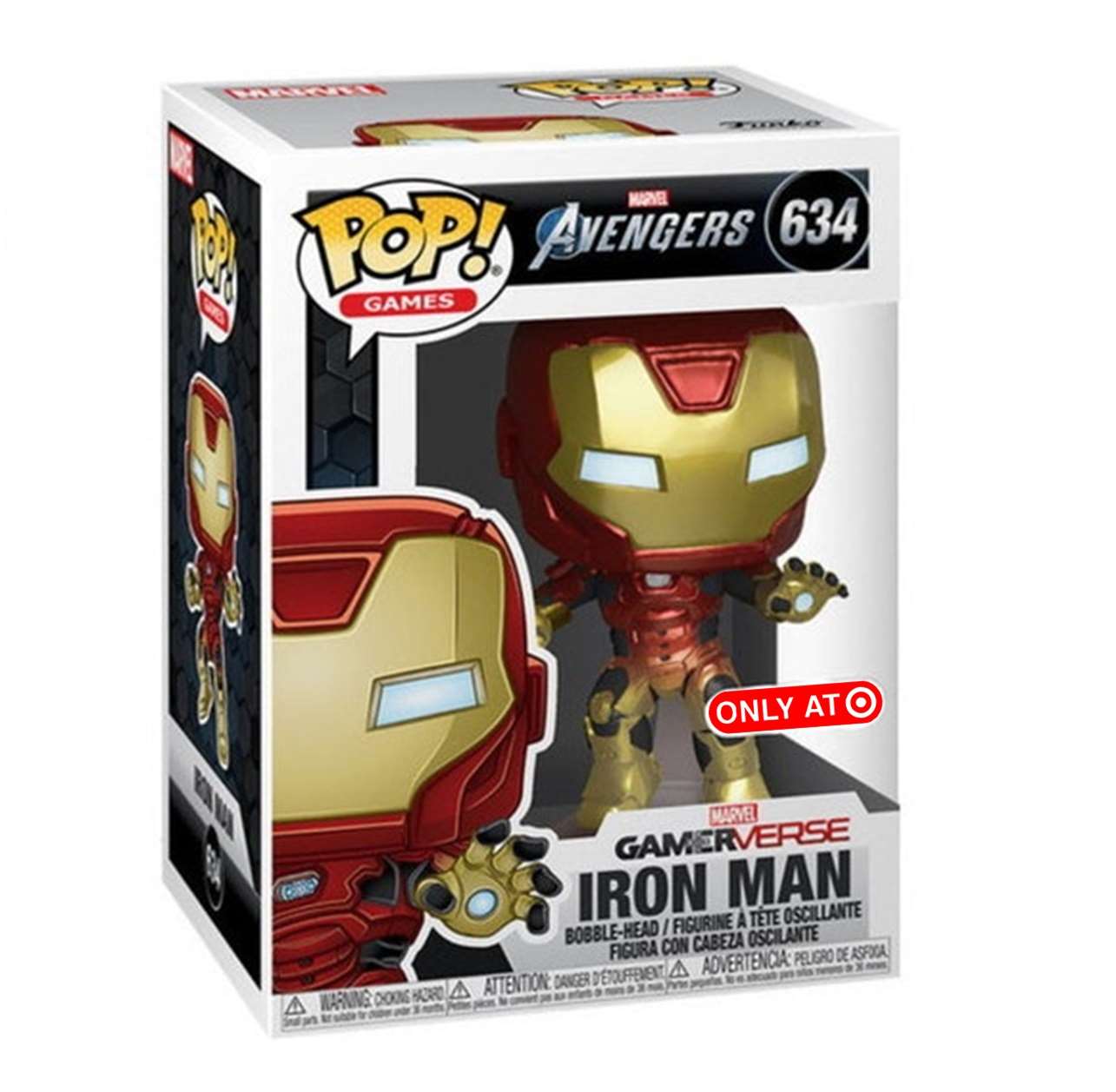Iron Man #634 Figura Avengers Gamerverse Exclusivo Only A T