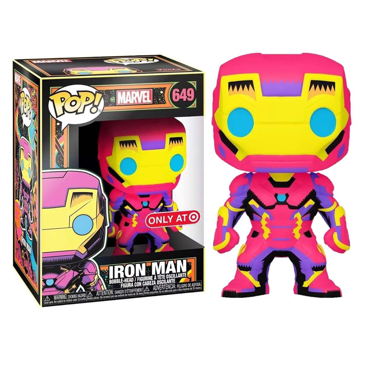 Iron Man #649 Figura Marvel Funko Pop! Exclusivo Only Target