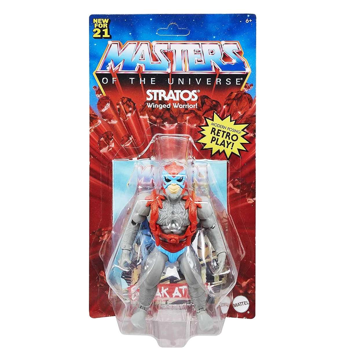 Stratos Reto Play Figura Masters Of The Universe New For 21