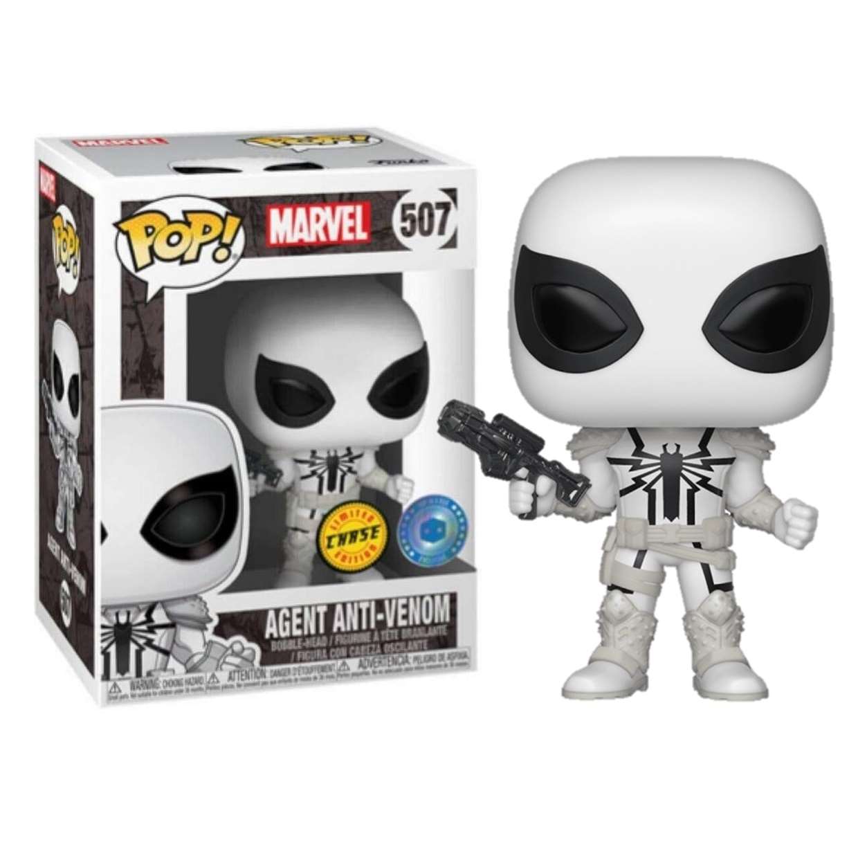 Agent Anti Venom #507 Funko Pop! Exclusivo Pop In A Box