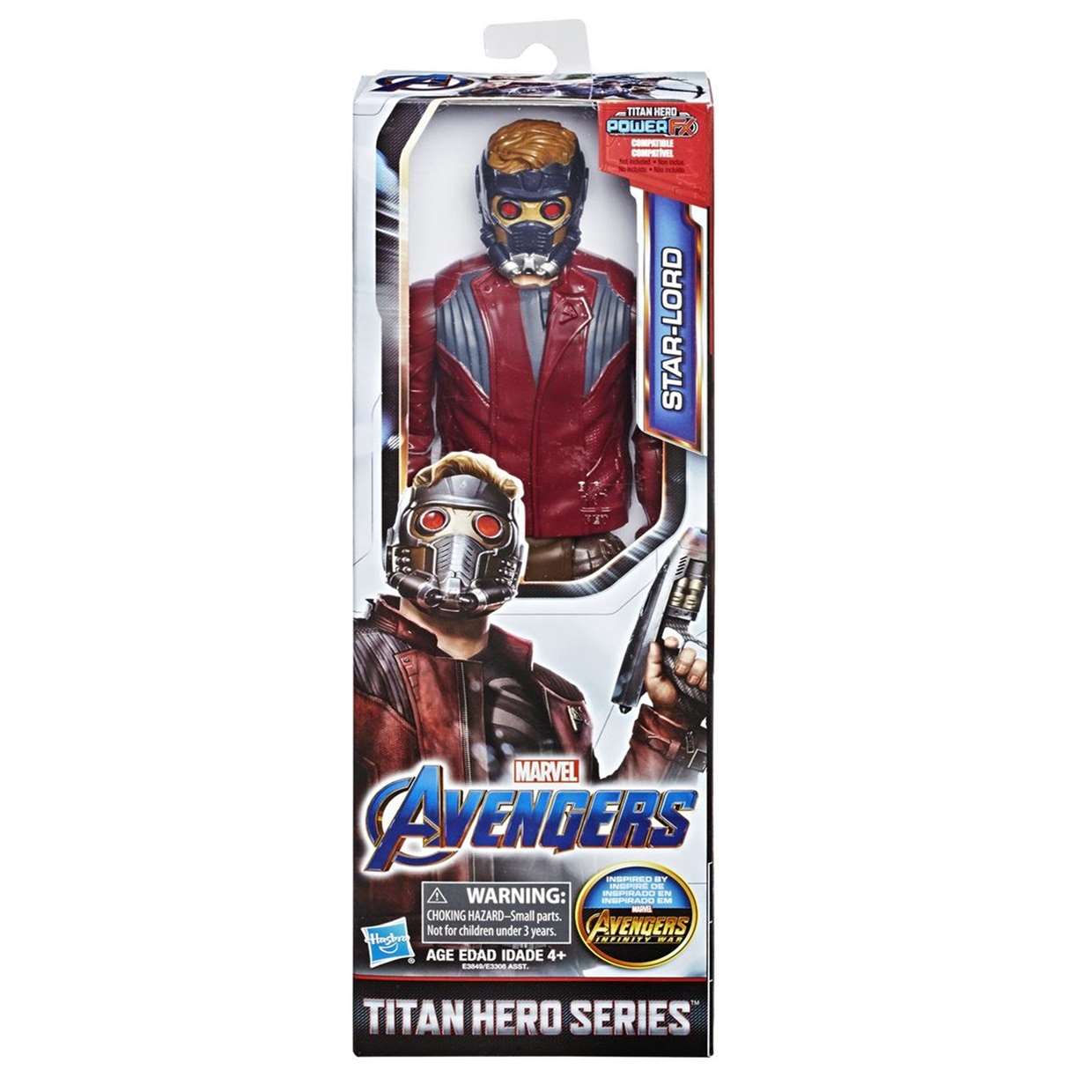 Star Lord Figura Marvel Avengers Power F X Titan Hero Series