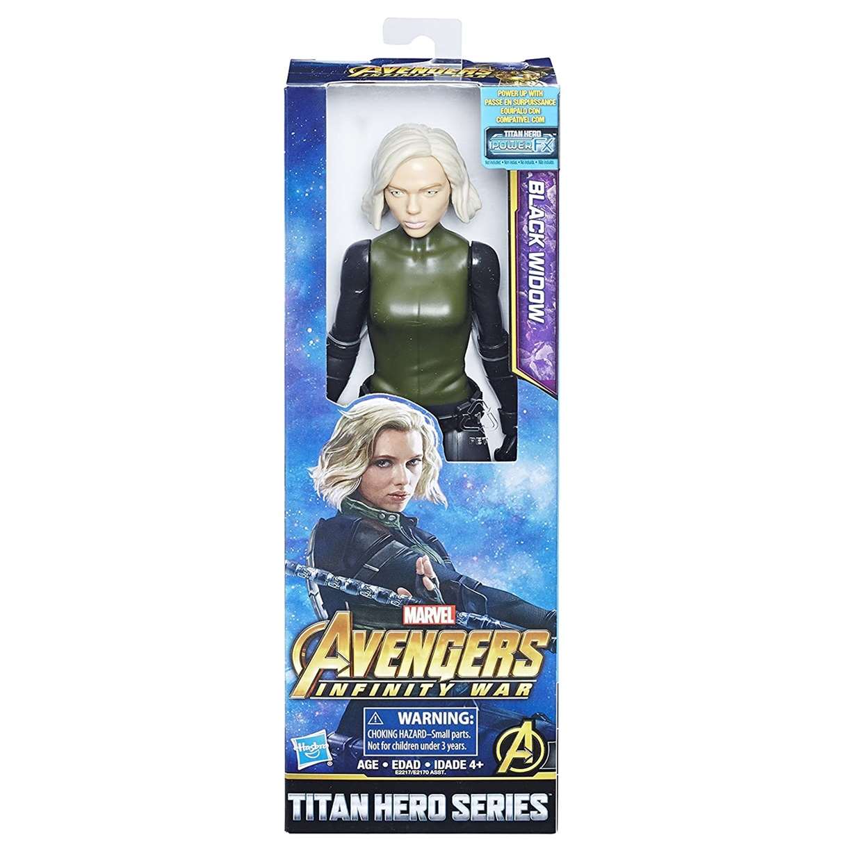 Black Widow Figura Avengers Infinity War Power F X Titan Hero 