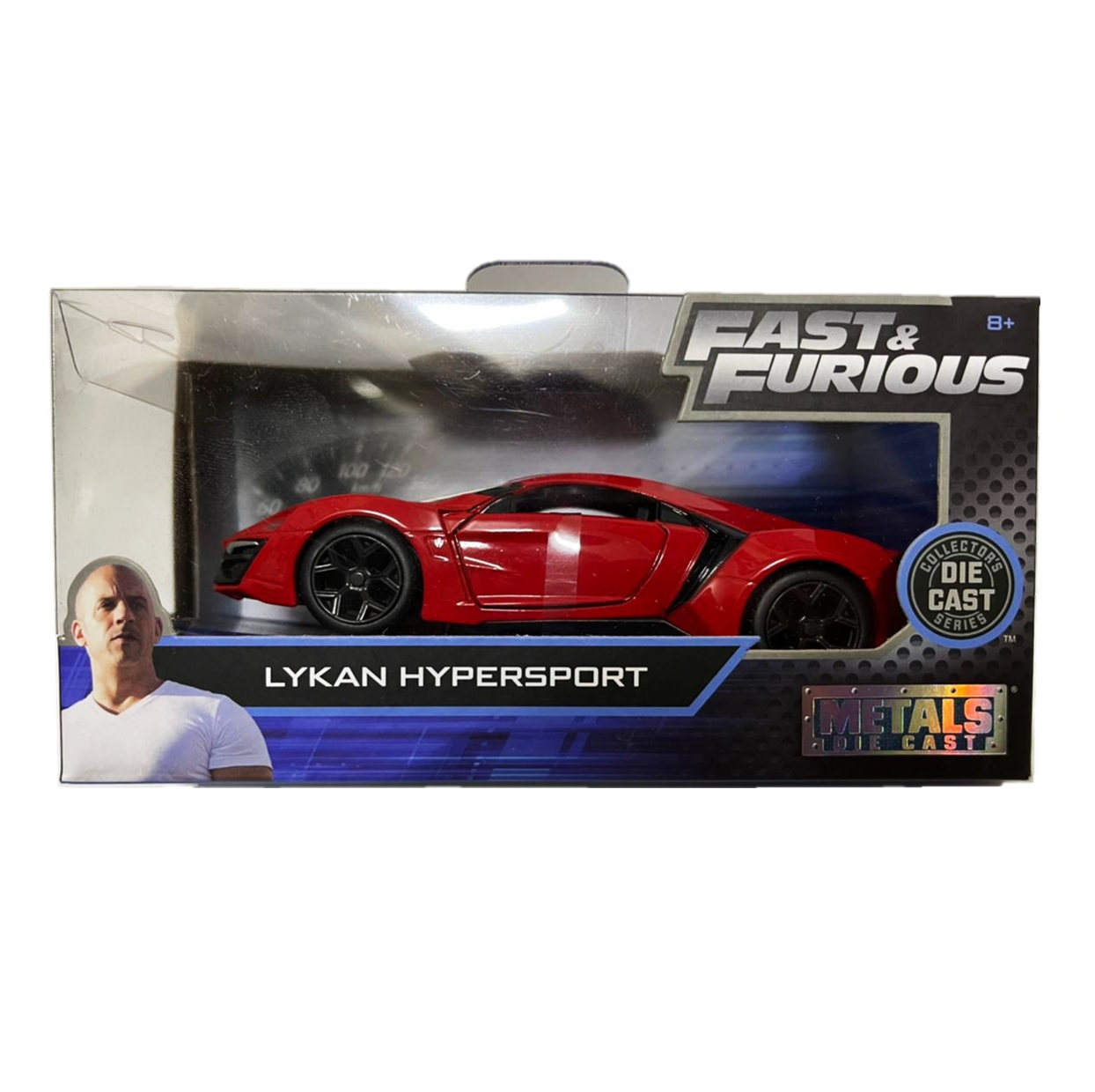 Lykan Hypersport Red 1/32 Fast & Furious Jada Metal Die Cast