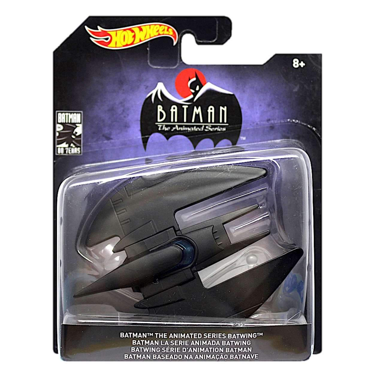Batman The Animated Series Batwing 80th Years Hot Wheels 