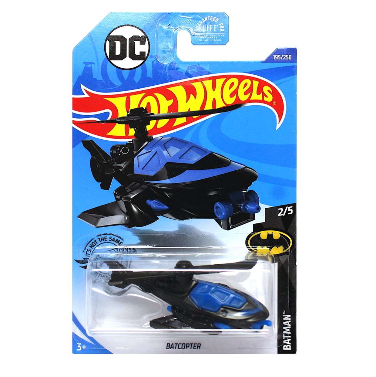Batcopter G2n17 Batman Dc Comics 2/5 Hot Wheels