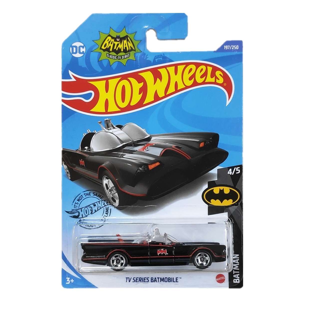 Batmobile Tv Series 4/5 Dc Comics Hot Wheels 197/250