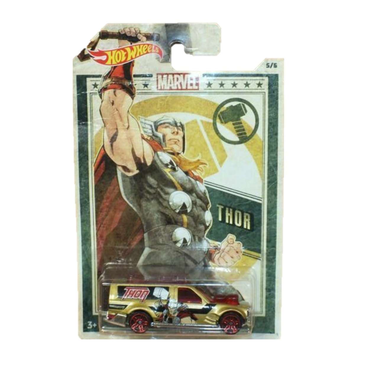 Thor Time Shifter 5/6 Hot Wheels Collect Them All