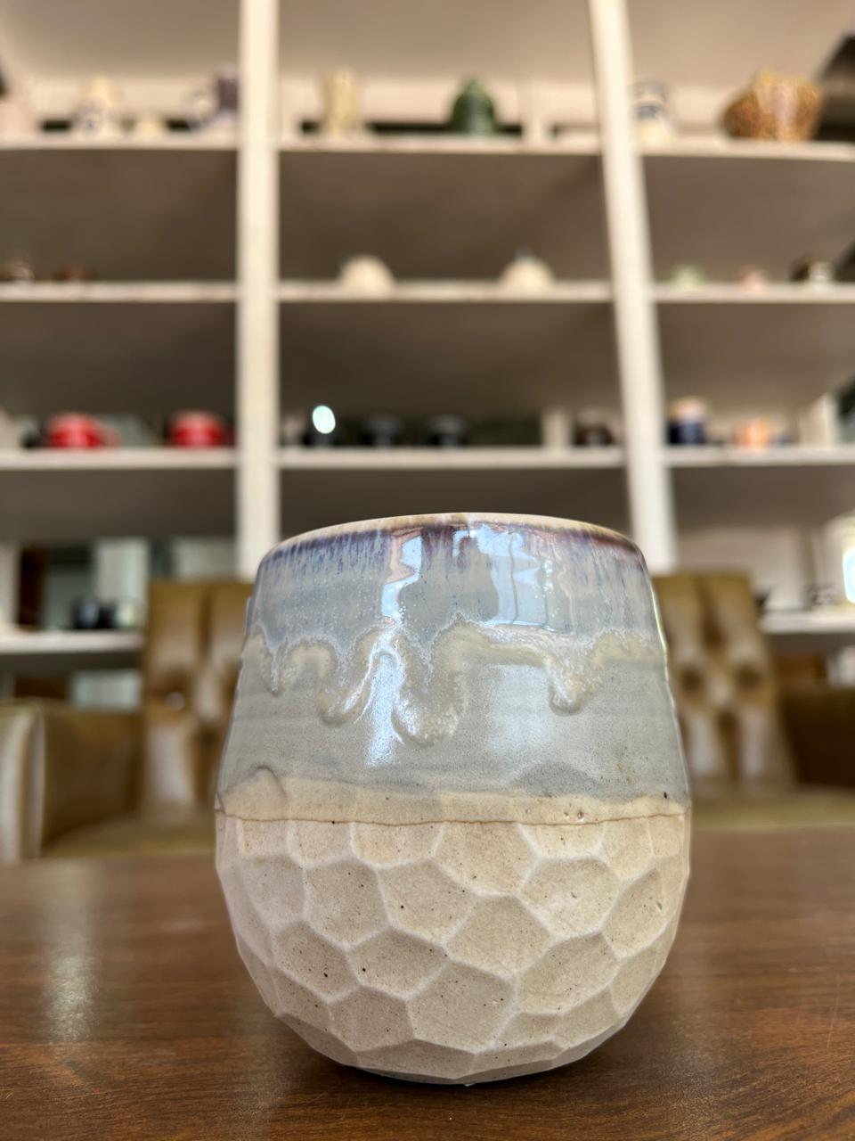 Vaso con textura parte de abajo A/T